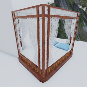 Bed by Torax 3DXChat Sharing Beds