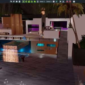 Beach club villa by Adriana 3DXChat Sharing Villas, Houses & Apartments