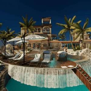 The Superluxe Private Ocean Mansion by SweetTia 3DXChat Sharing Villas, Houses & Apartments